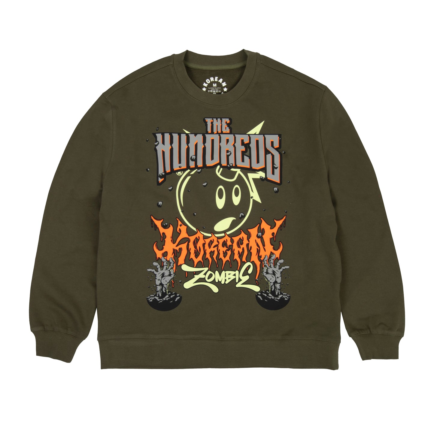 Korean Zombie x The Hundreds Adam Bomb Crewneck