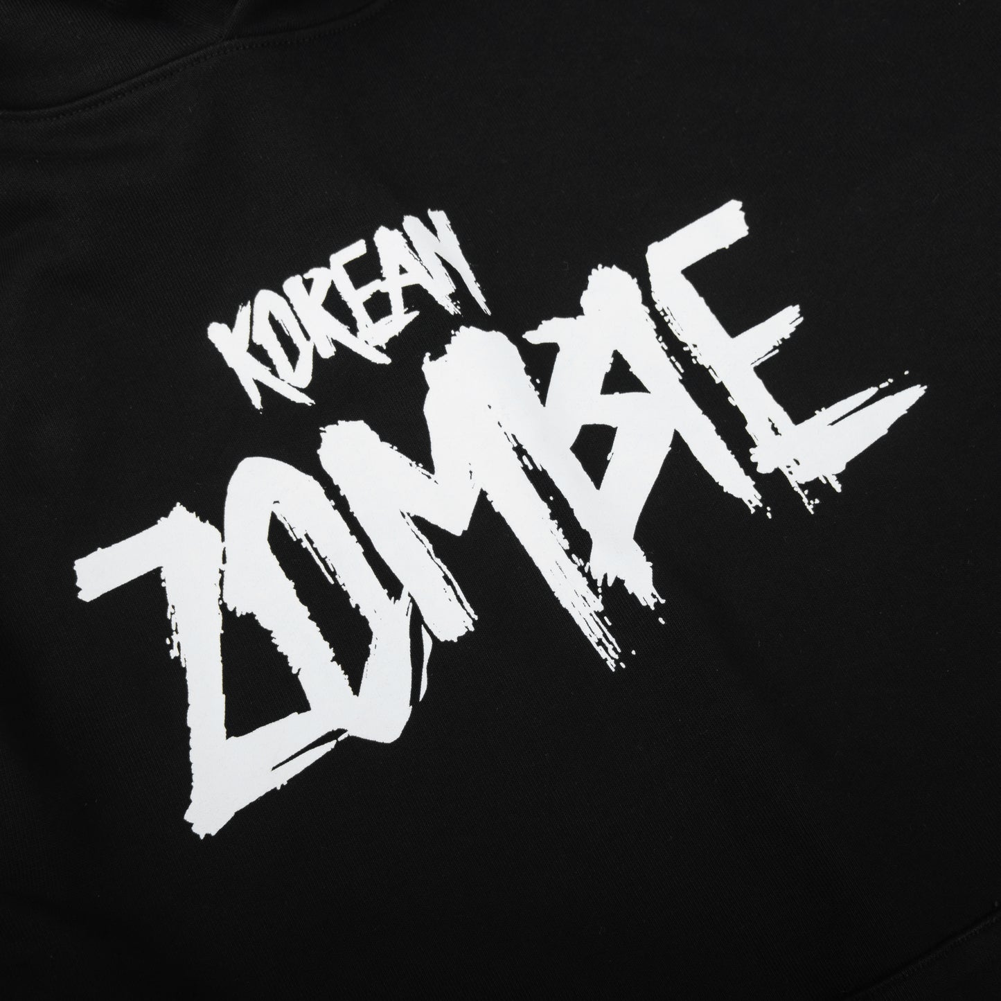 Korean Zombie Thriller Font Hoodie