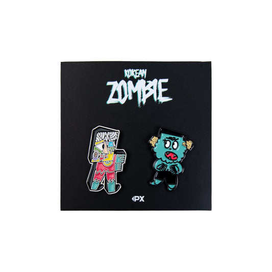 Korean Zombie x Zibezi Pin Set