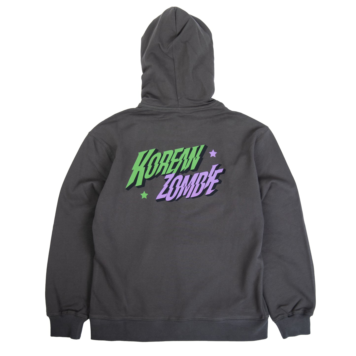 Korean Zombie Green Purple Hoodie