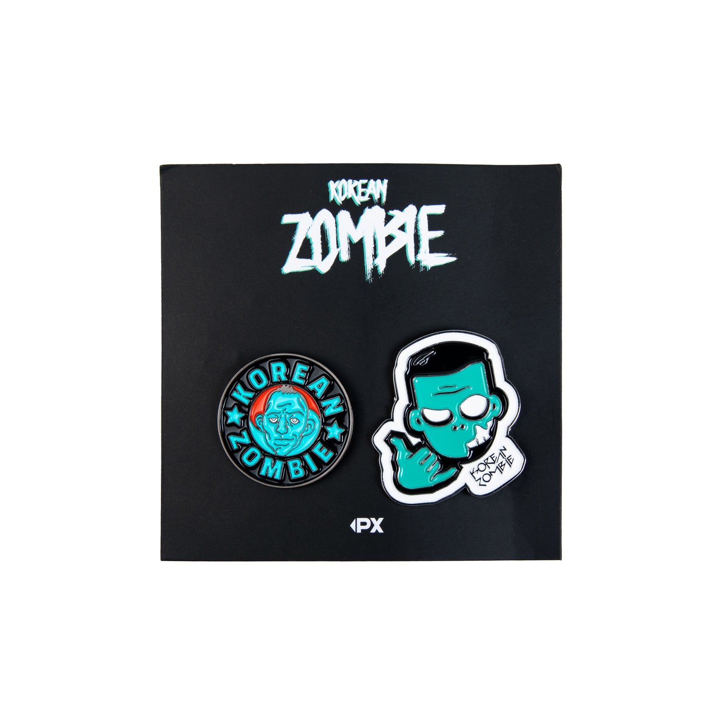 Korean Zombie Core Logo Pin Set