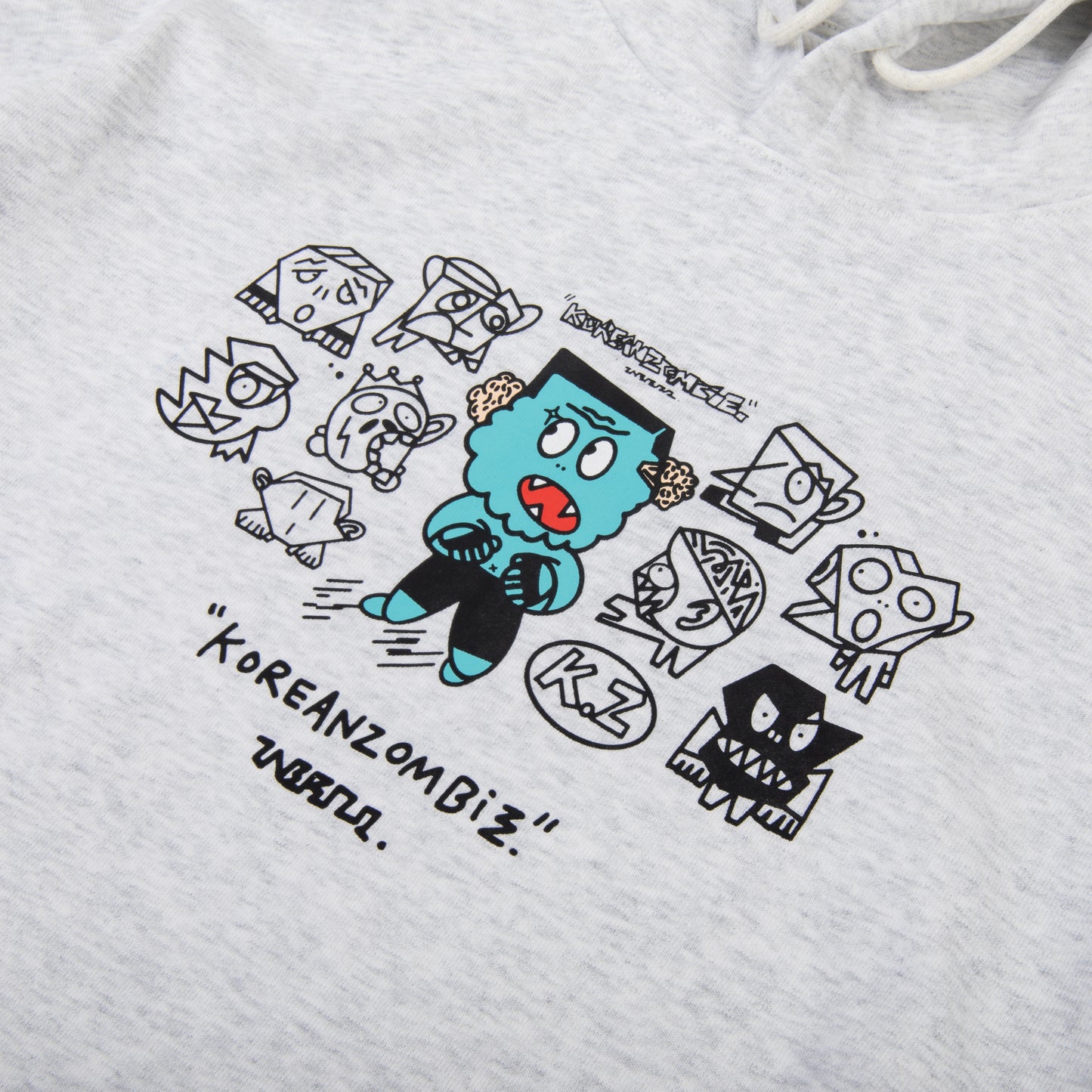 Korean Zombie x Zibezi Zombie & Friends Hoodie